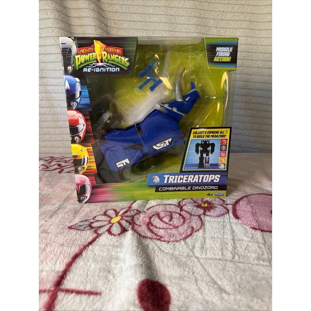 Power Rangers Re-Ignition Triceratops Dinozord 68720 Playmates NEW Box Damaged